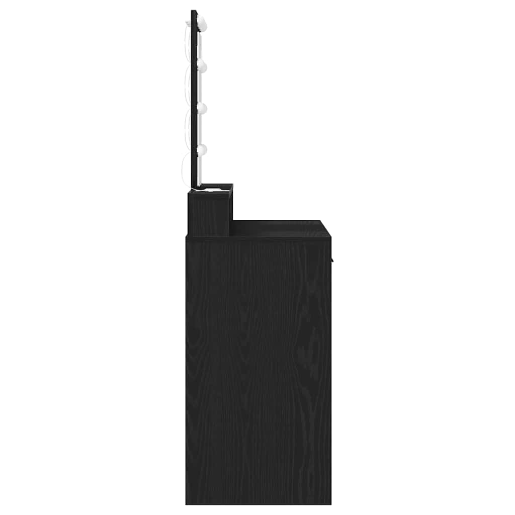 Toaletni stol Crna 100 x 41 x 140 cm Konstruirano drvo