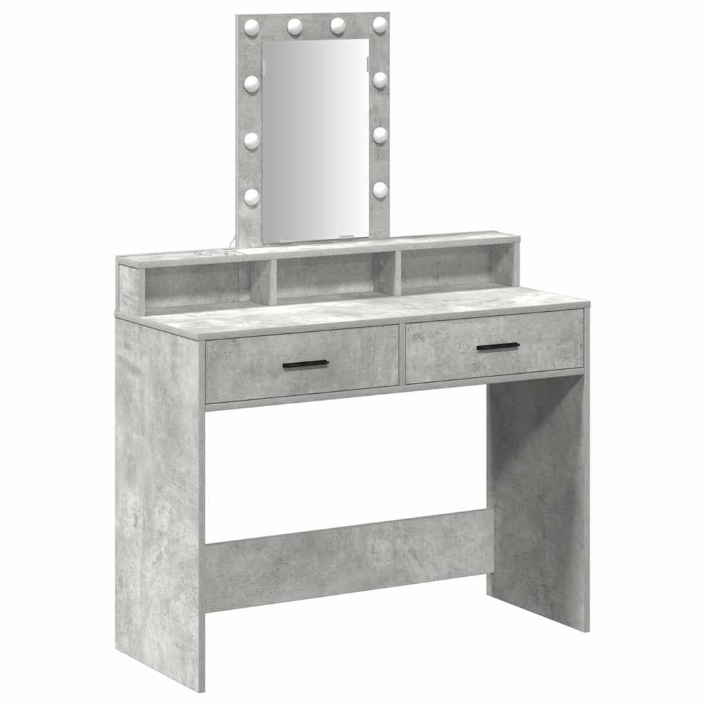 Toaletni stol Siva 100 x 41 x 140 cm Konstruirano drvo