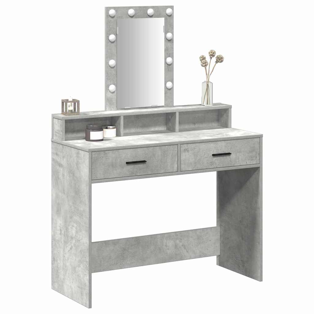 Toaletni stol Siva 100 x 41 x 140 cm Konstruirano drvo