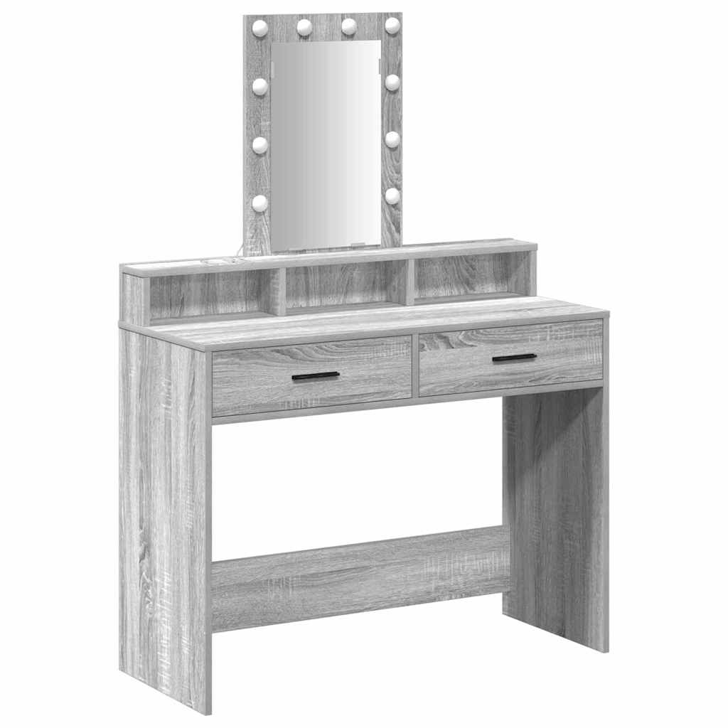 Toaletni stol Siva 100 x 41 x 140 cm Konstruirano drvo