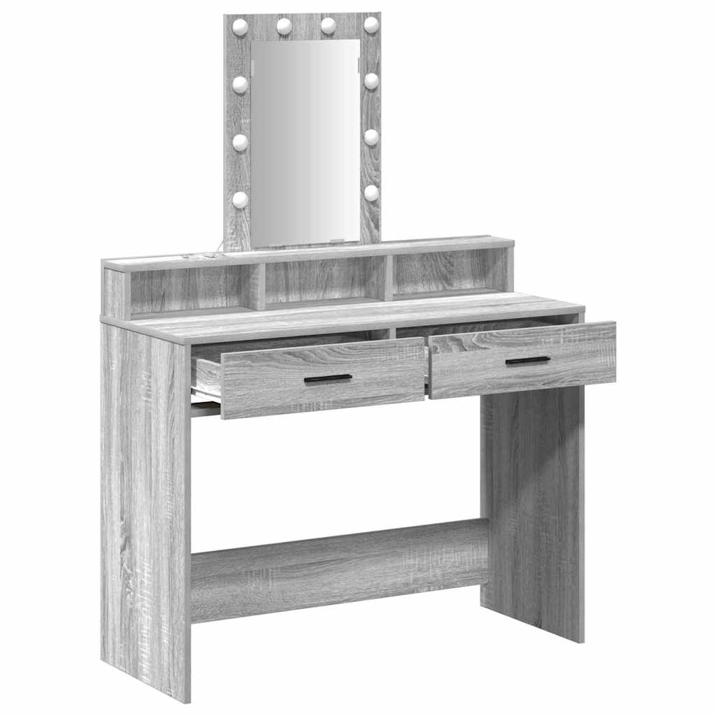 Toaletni stol Siva 100 x 41 x 140 cm Konstruirano drvo