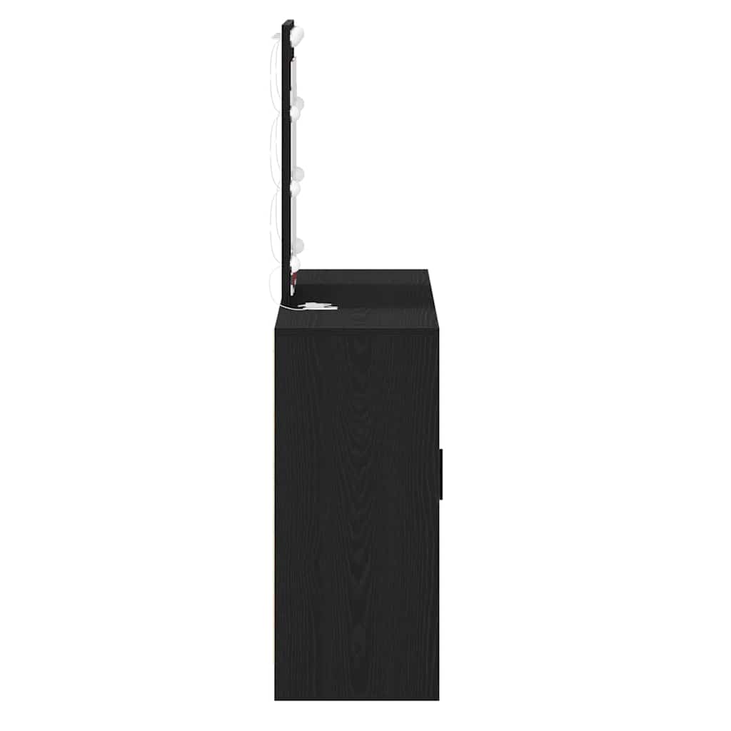 Toaletni stol Crna 102 x 33 x 135 cm Konstruirano drvo