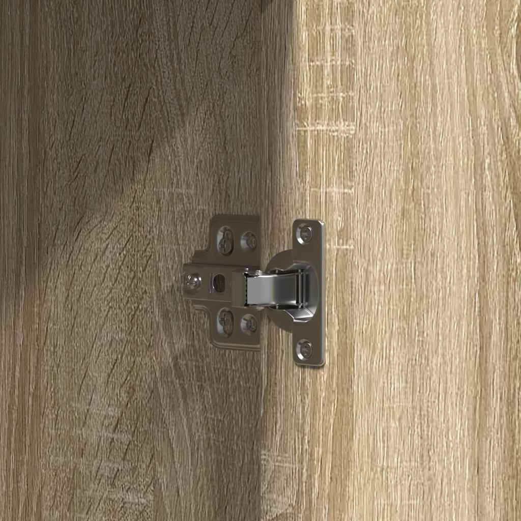 Toaletni stol Smeđa 102 x 33 x 135 cm Konstruirano drvo