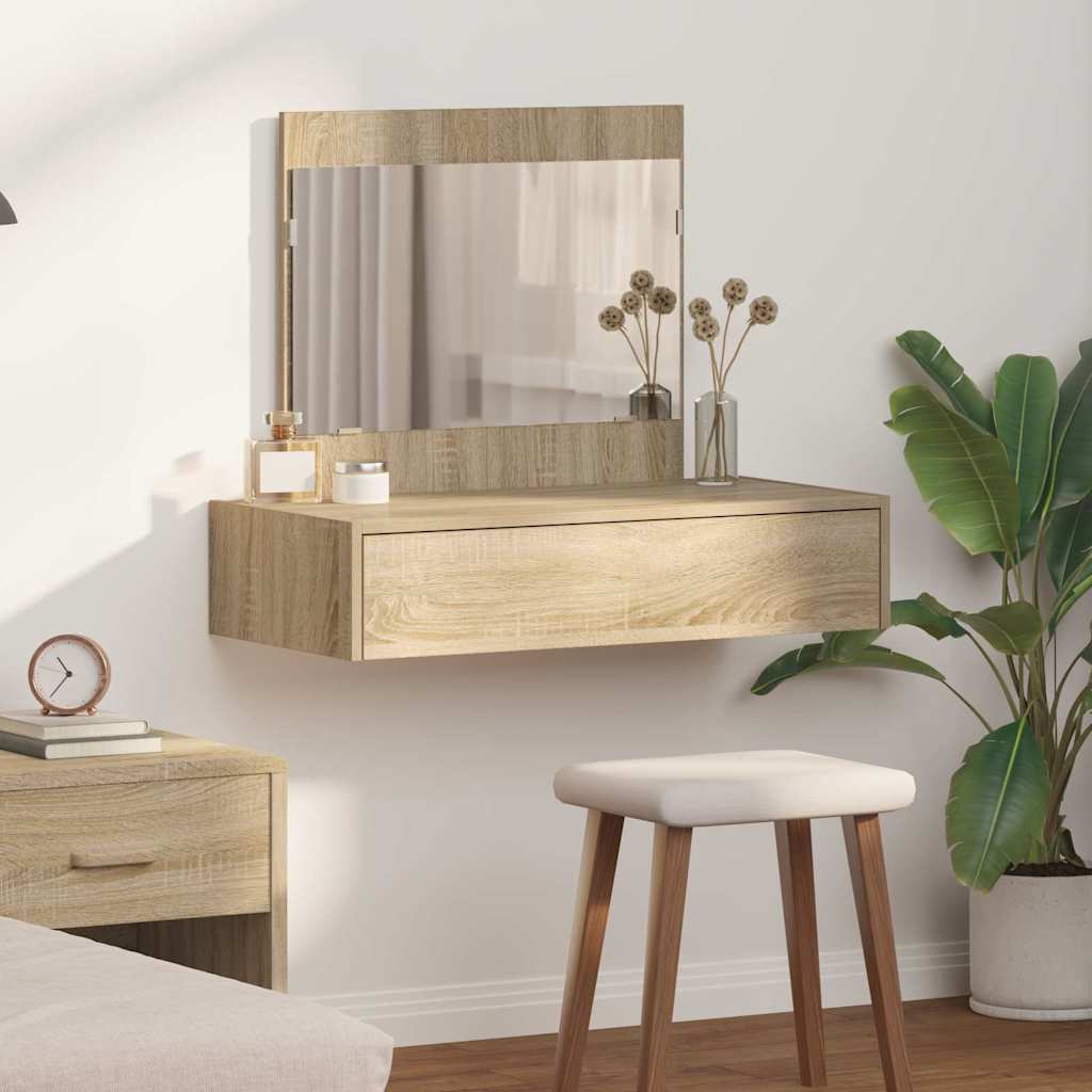 Toaletni stol Smeđa 83 x 40 x 70 cm Konstruirano drvo
