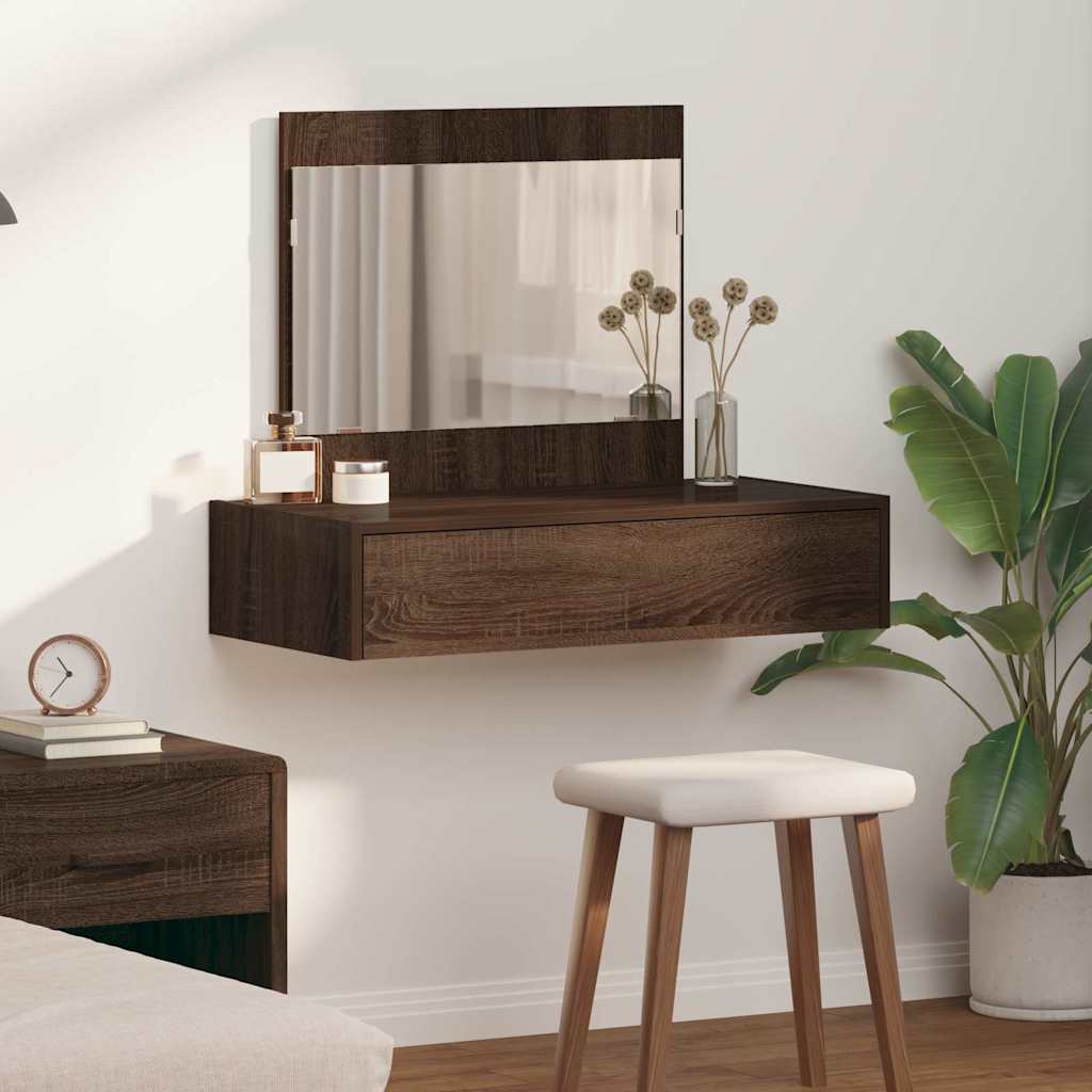 Toaletni stol Smeđa 83 x 40 x 70 cm Konstruirano drvo