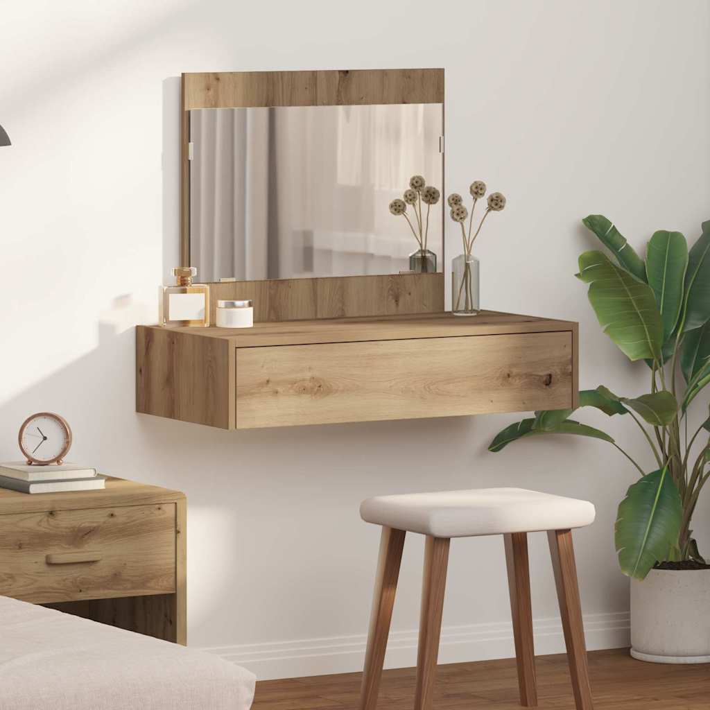 Toaletni stol Smeđa 83 x 40 x 70 cm Konstruirano drvo