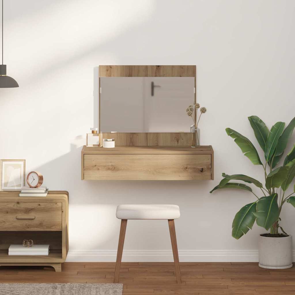 Toaletni stol Smeđa 83 x 40 x 70 cm Konstruirano drvo
