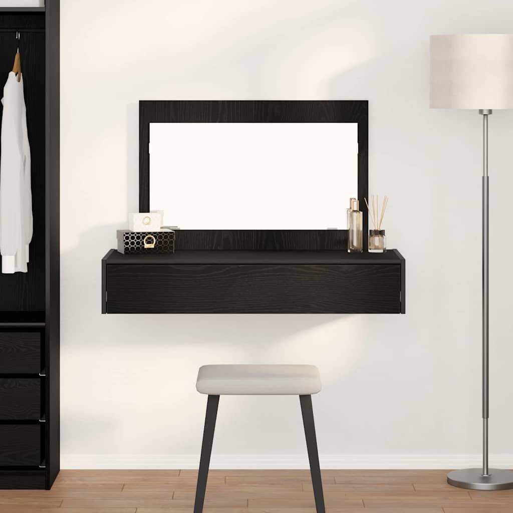 Toaletni stol Crna 100 x 40 x 70 cm Konstruirano drvo