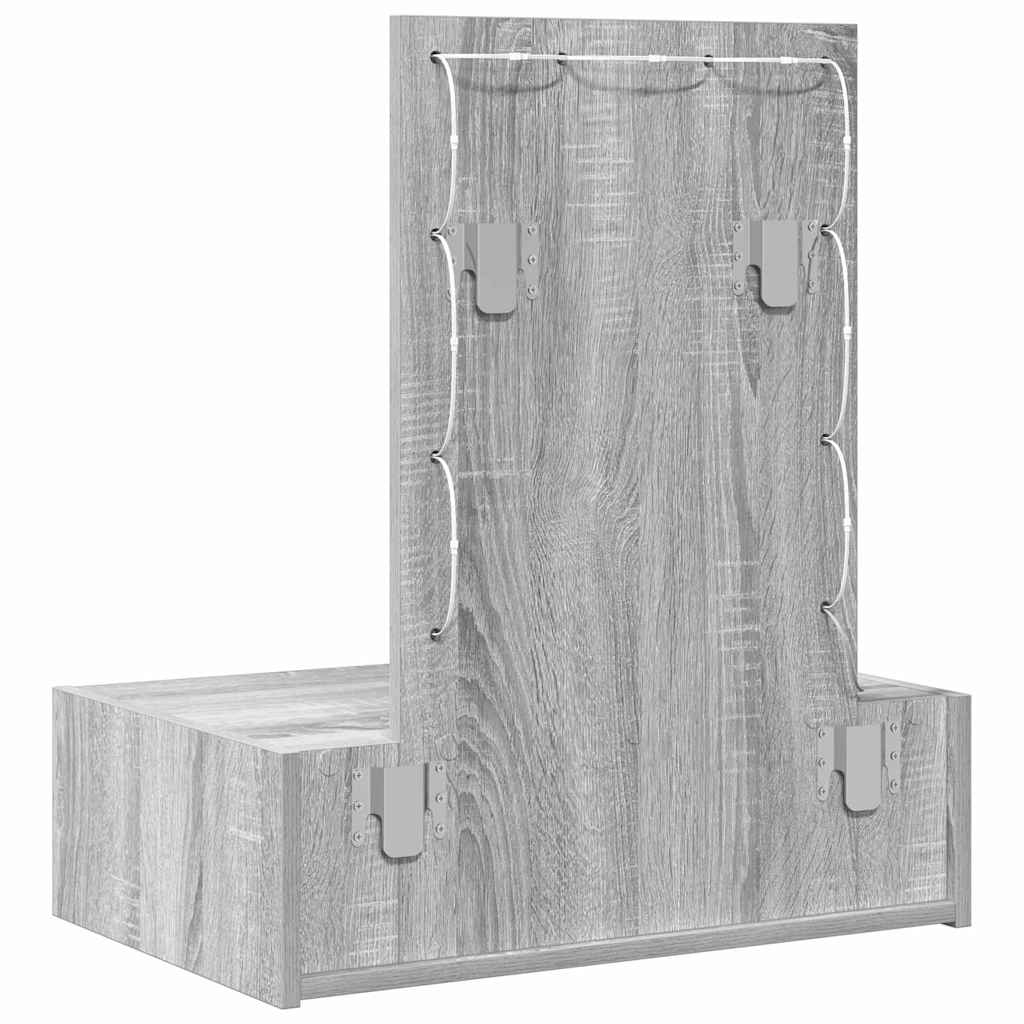 Toaletni stol Siva 60 x 40 x 70 cm Konstruirano drvo