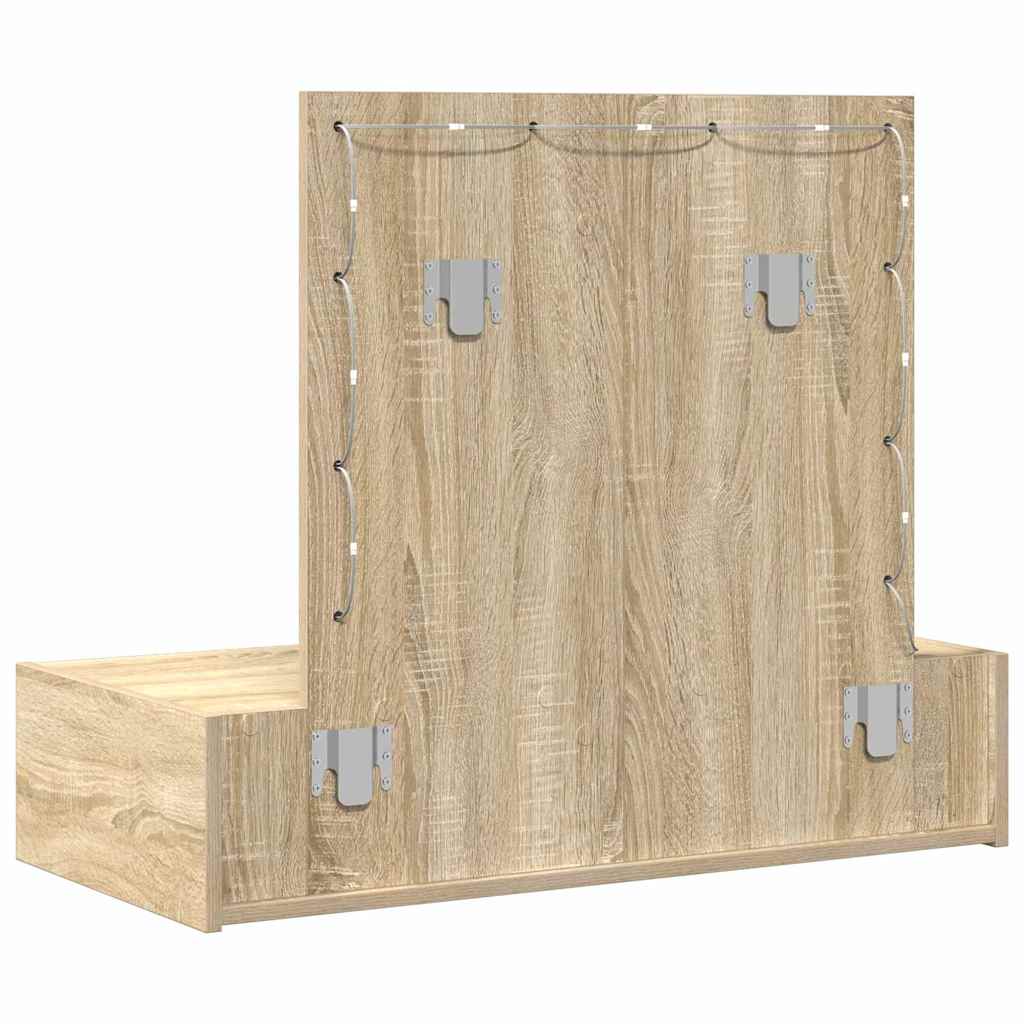 Toaletni stol Smeđa 83 x 40 x 70 cm Konstruirano drvo