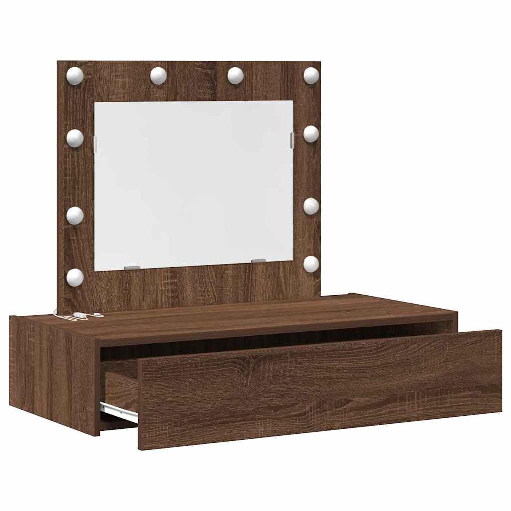 Toaletni stol Smeđa 83 x 40 x 70 cm Konstruirano drvo