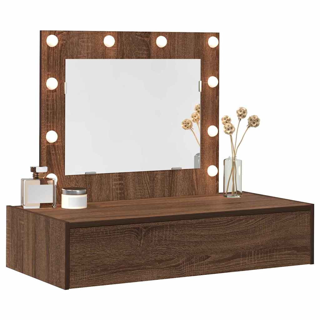 Toaletni stol Smeđa 83 x 40 x 70 cm Konstruirano drvo