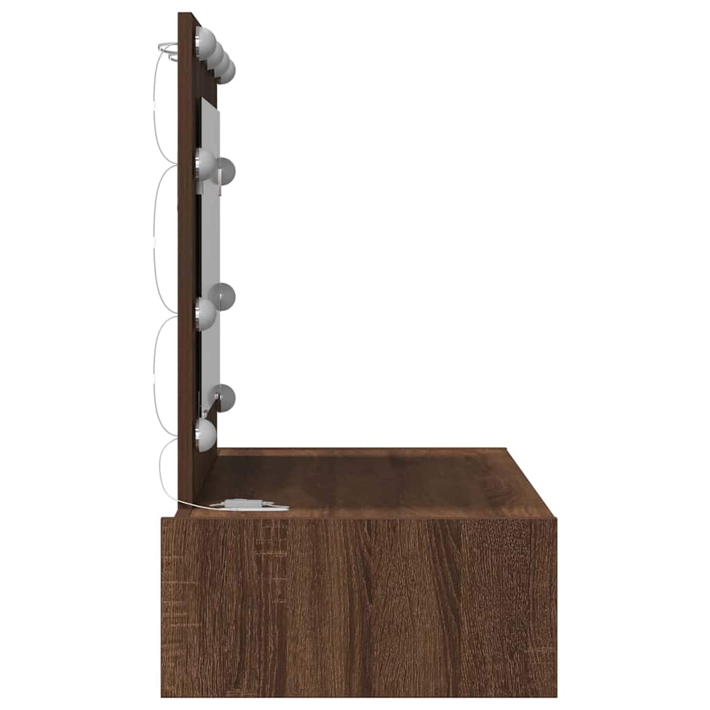 Toaletni stol Smeđa 83 x 40 x 70 cm Konstruirano drvo
