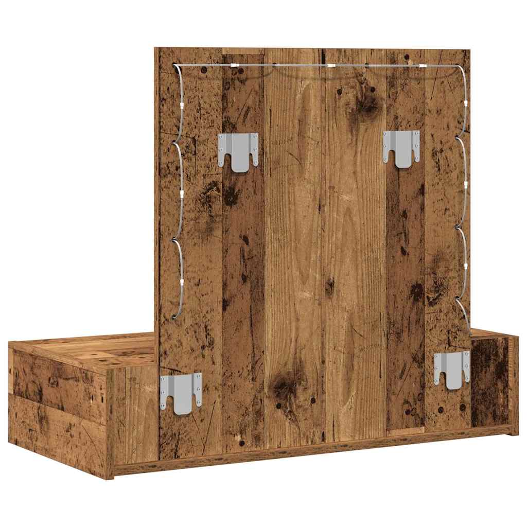 Toaletni stol Smeđa 83 x 40 x 70 cm Konstruirano drvo