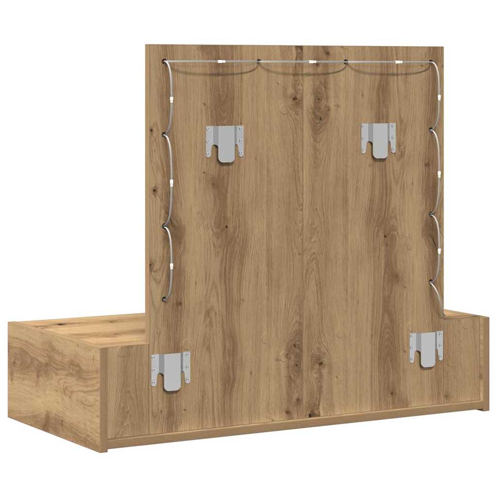 Toaletni stol Smeđa 83 x 40 x 70 cm Konstruirano drvo