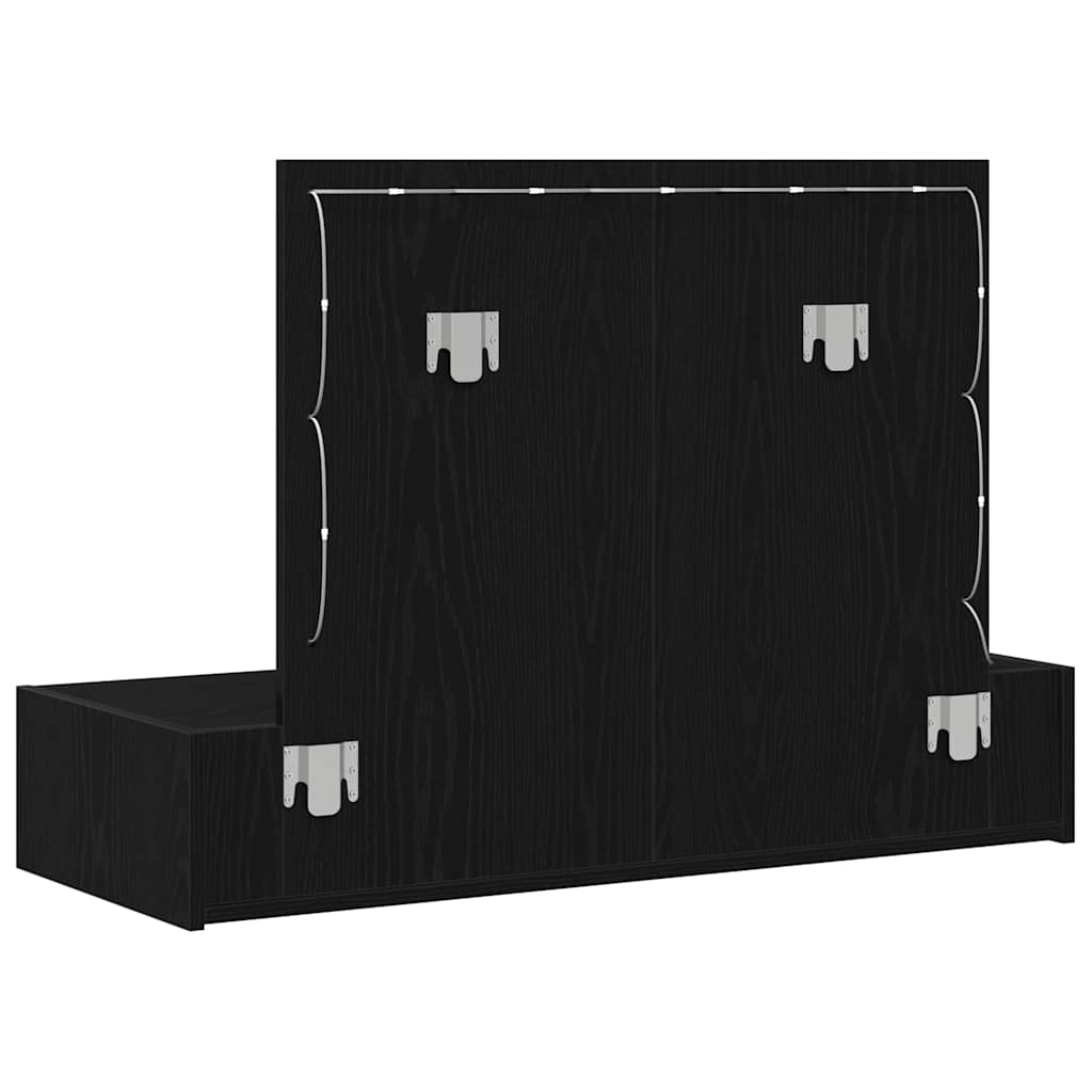 Toaletni stol Crna 100 x 40 x 70 cm Konstruirano drvo