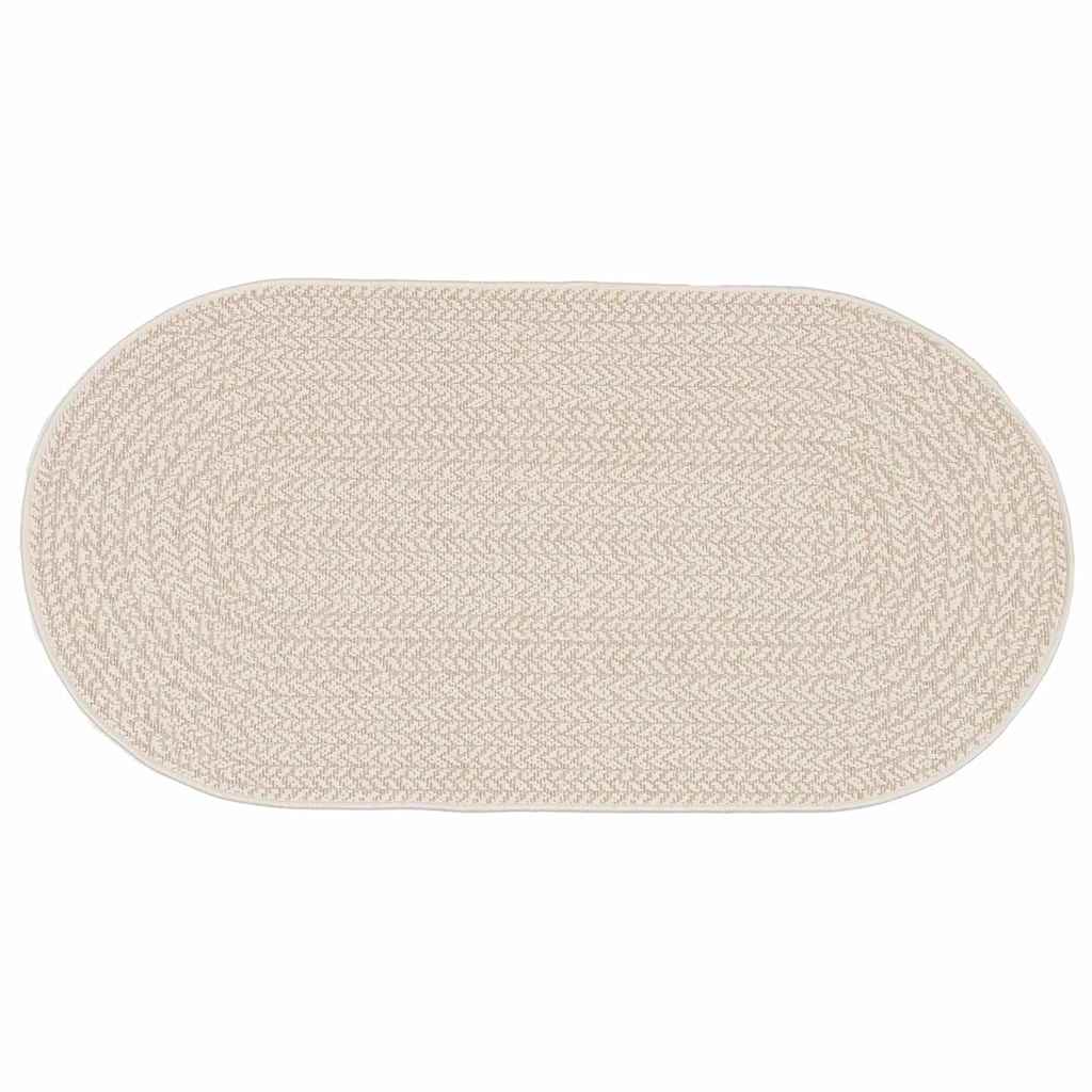Tepih ZIZUR Krema 150 x 80 cm Polipropilen