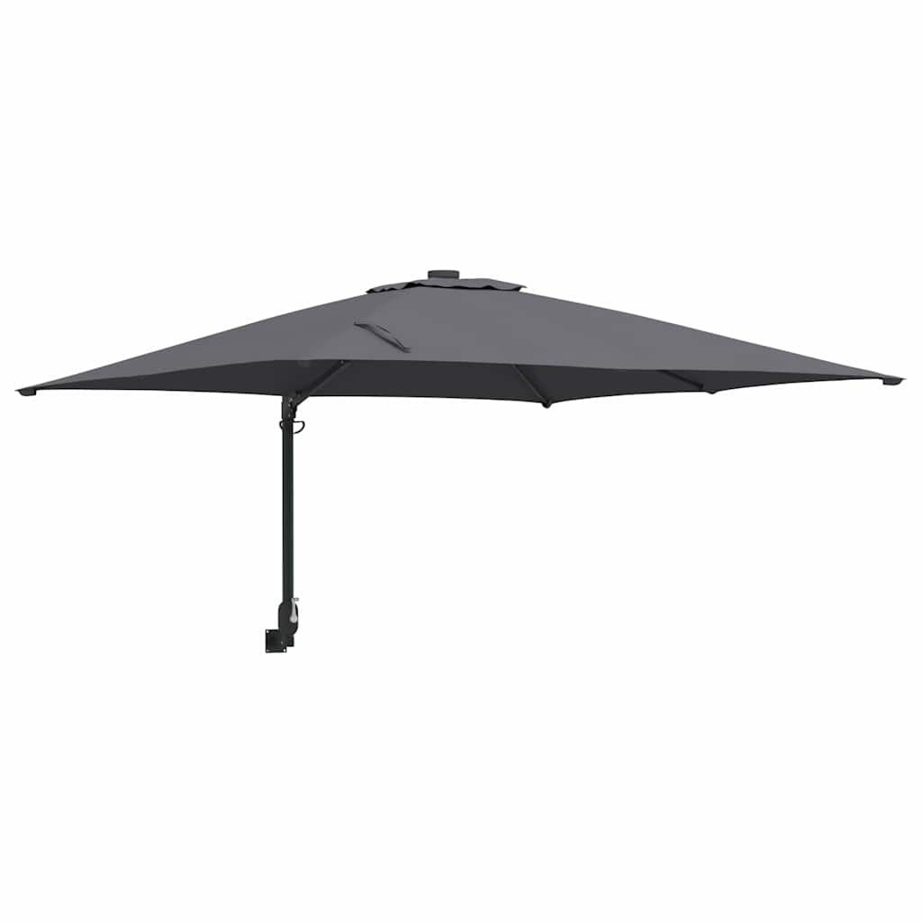 Vrtni suncobran Antracit 248,5 x 247,5 x 160 cm