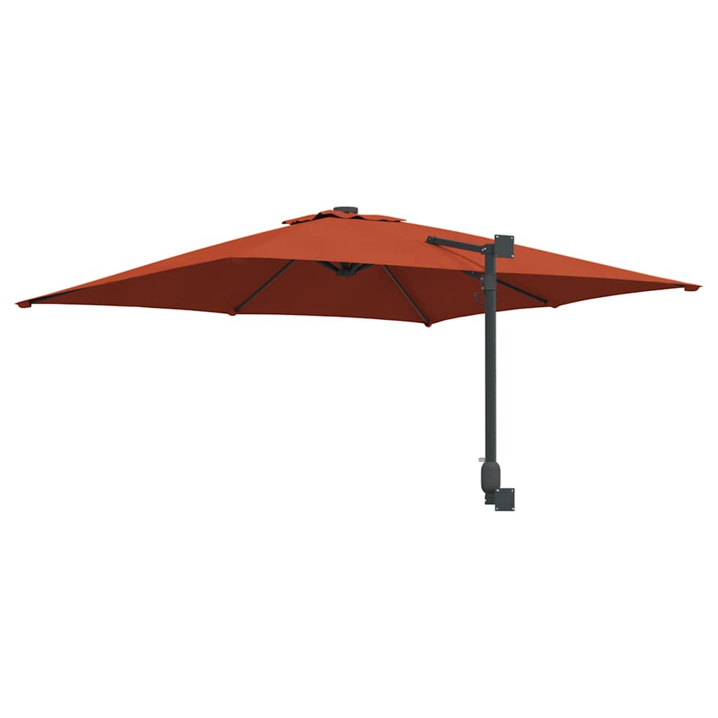 Vrtni suncobran Terakota 248,5 x 247,5 x 160 cm