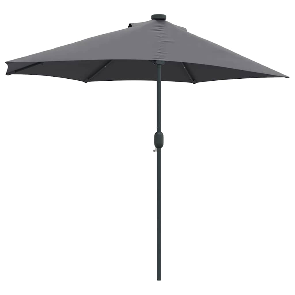 Vrtni suncobran Antracit 294 x 150 x 223 cm Poliester i čelik