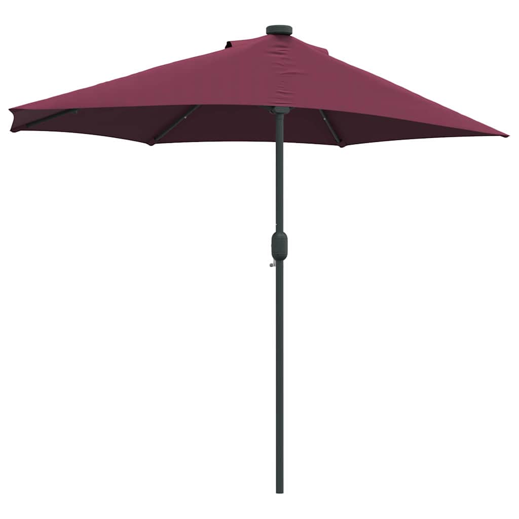 Vrtni suncobran Bordeaux Crvena 294 x 150 x 223 cm