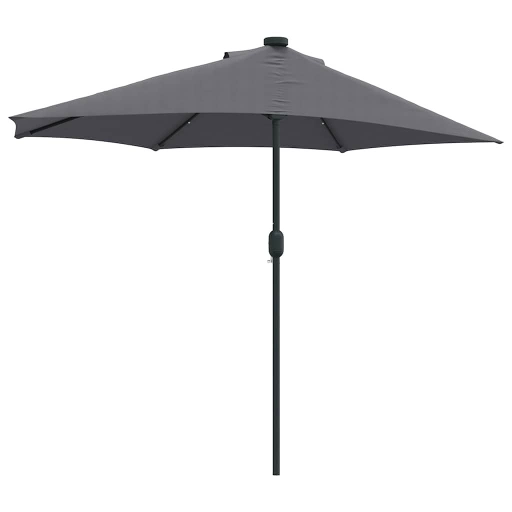 Vrtni suncobran Antracit 294 x 150 x 224 cm Poliester i čelik