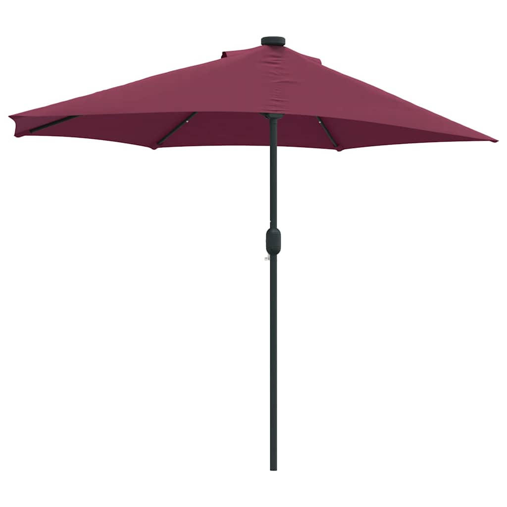 Vrtni suncobran Bordeaux Crvena 294 x 150 x 224 cm