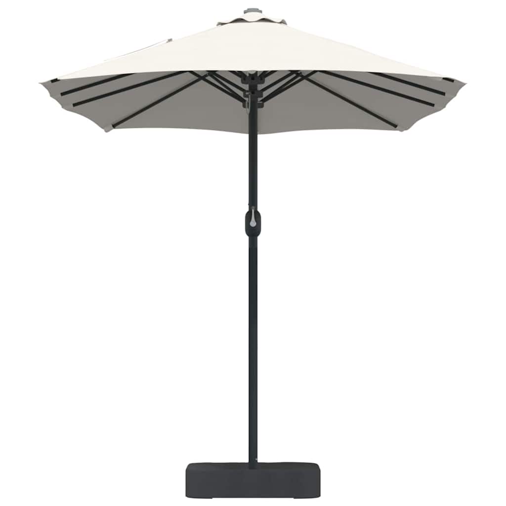 Vrtni suncobran Pijesak 385 x 209 x 244 cm Poliester i čelik