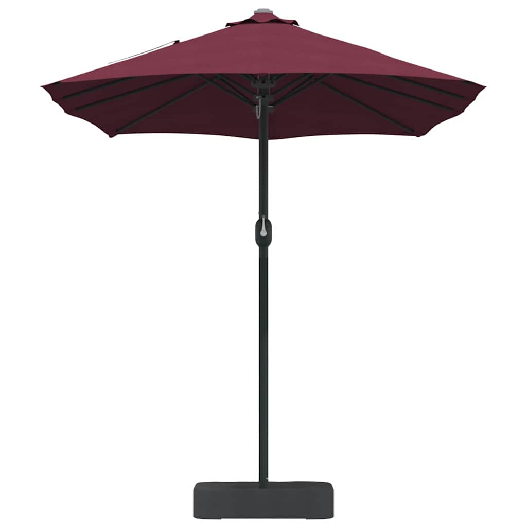 Vrtni suncobran Bordeaux Crvena 385 x 209 x 244 cm