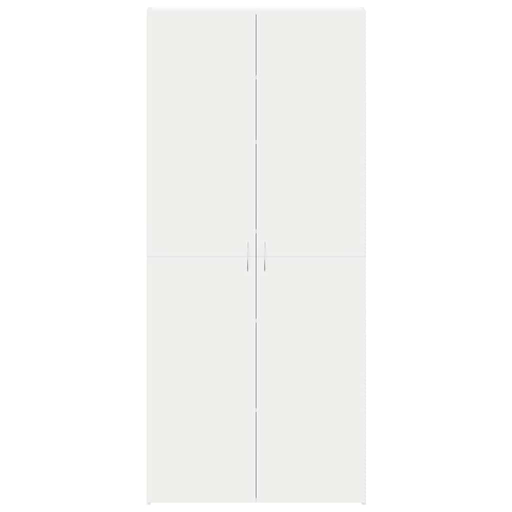 Ormar za cipele Bijelo 80 x 35.5 x 180 cm Konstruirano drvo