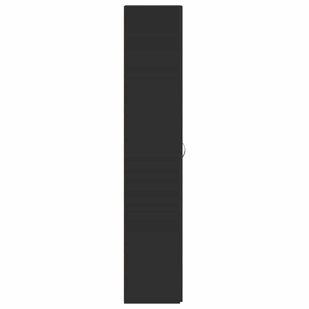 Ormar za cipele Crna 80 x 35.5 x 180 cm Konstruirano drvo