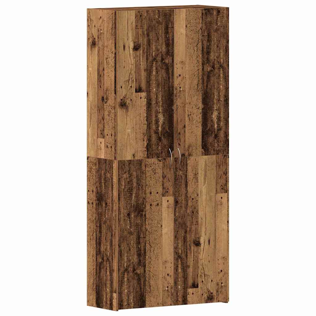 Ormar za cipele Smeđa 80 x 35.5 x 180 cm Konstruirano drvo