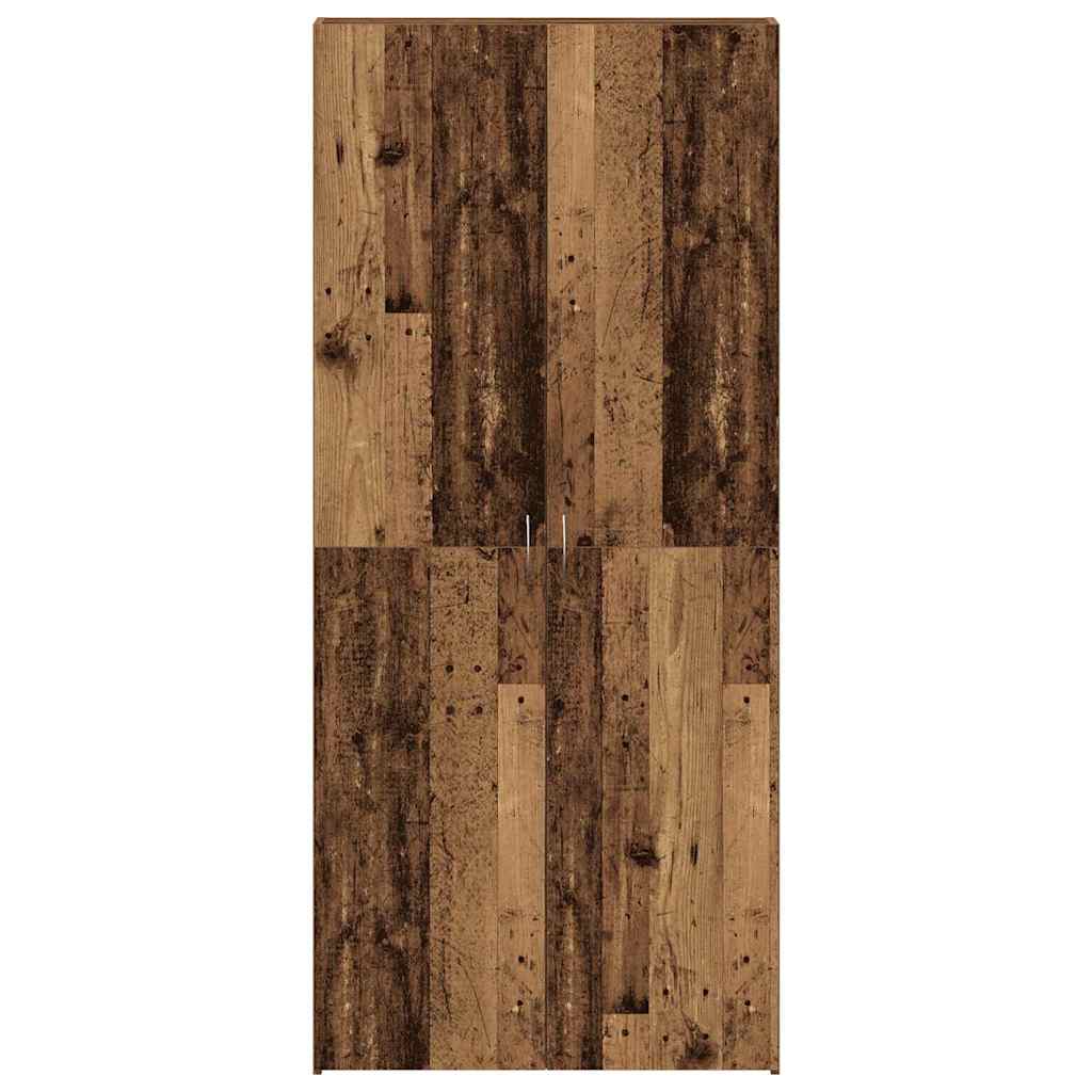 Ormar za cipele Smeđa 80 x 35.5 x 180 cm Konstruirano drvo