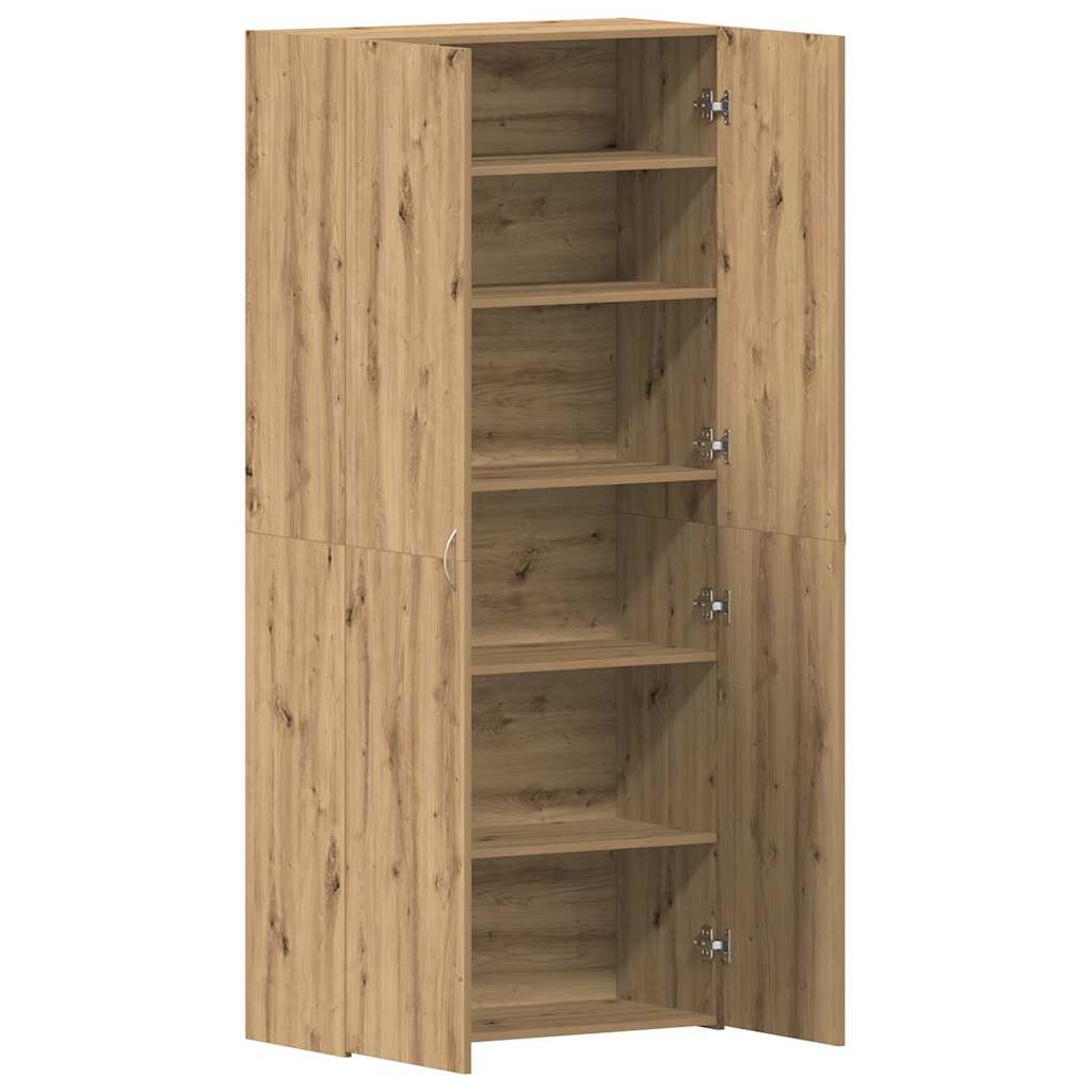 Ormar za cipele Smeđa 80 x 35.5 x 180 cm Konstruirano drvo