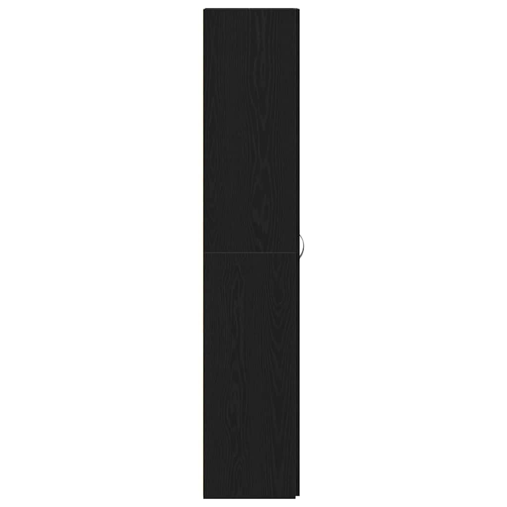 Ormar za cipele Crna 80 x 35.5 x 180 cm Konstruirano drvo