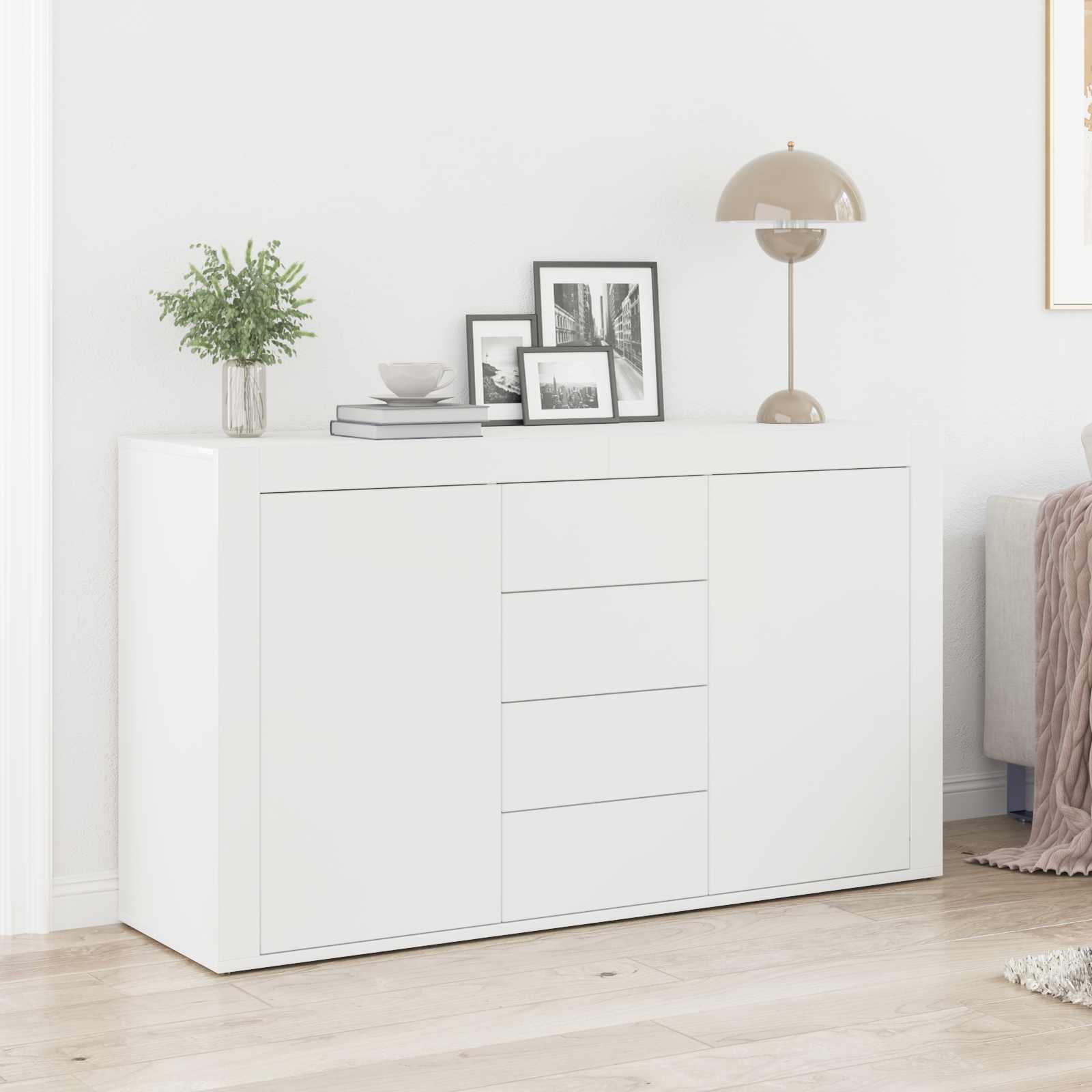 Kreveta s ladicama Bijelo 120 x 36 x 69 cm Konstruirano drvo
