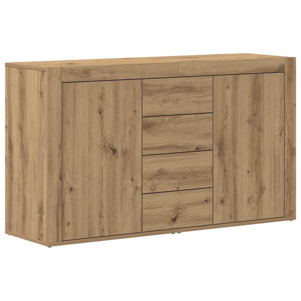 Kreveta Umjetnički hrast 120 x 36 x 69 cm Konstruirano drvo