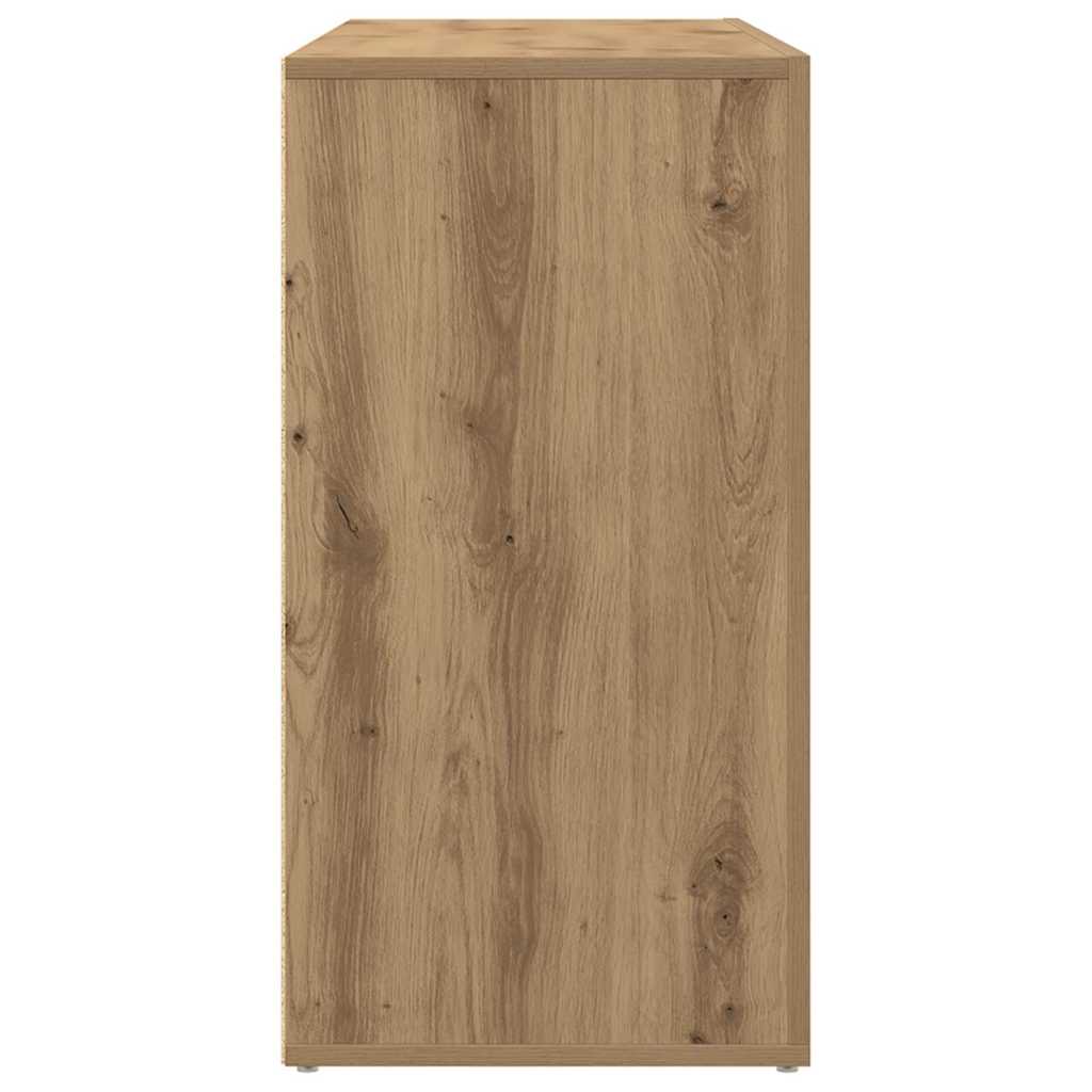 Kreveta Umjetnički hrast 120 x 36 x 69 cm Konstruirano drvo