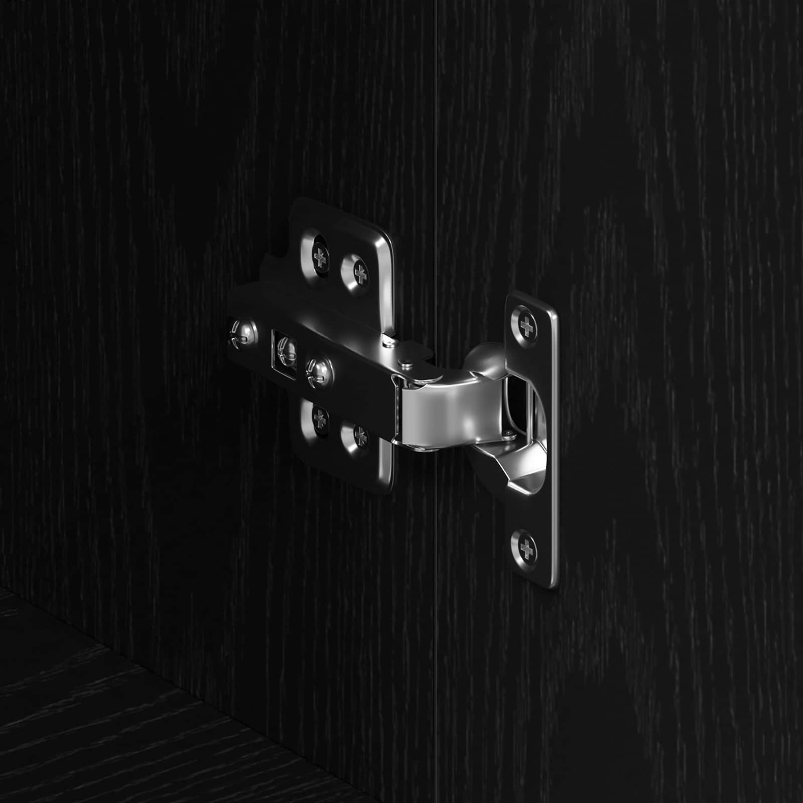 Kreveta Crni hrast 120 x 36 x 69 cm Konstruirano drvo