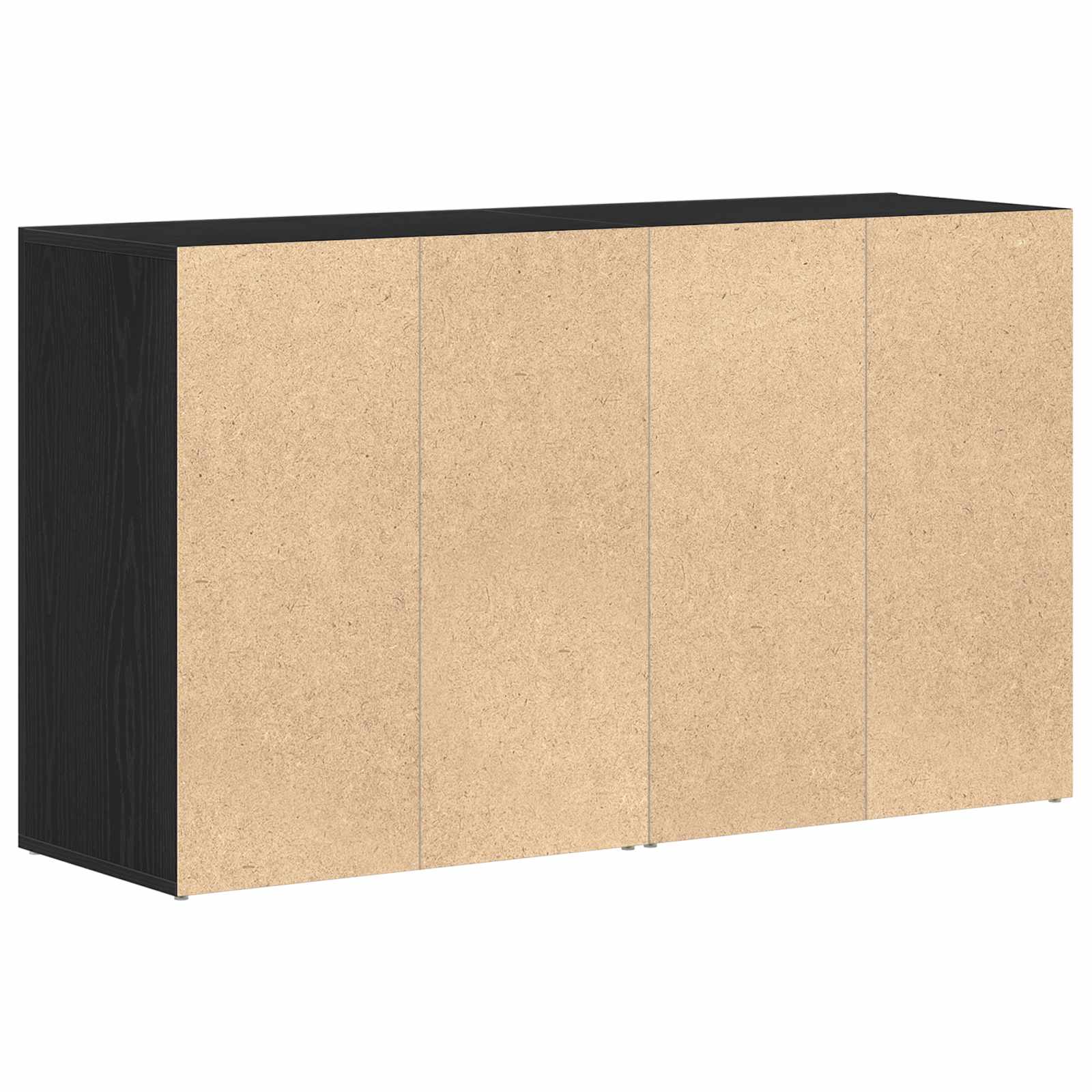 Kreveta Crni hrast 120 x 36 x 69 cm Konstruirano drvo