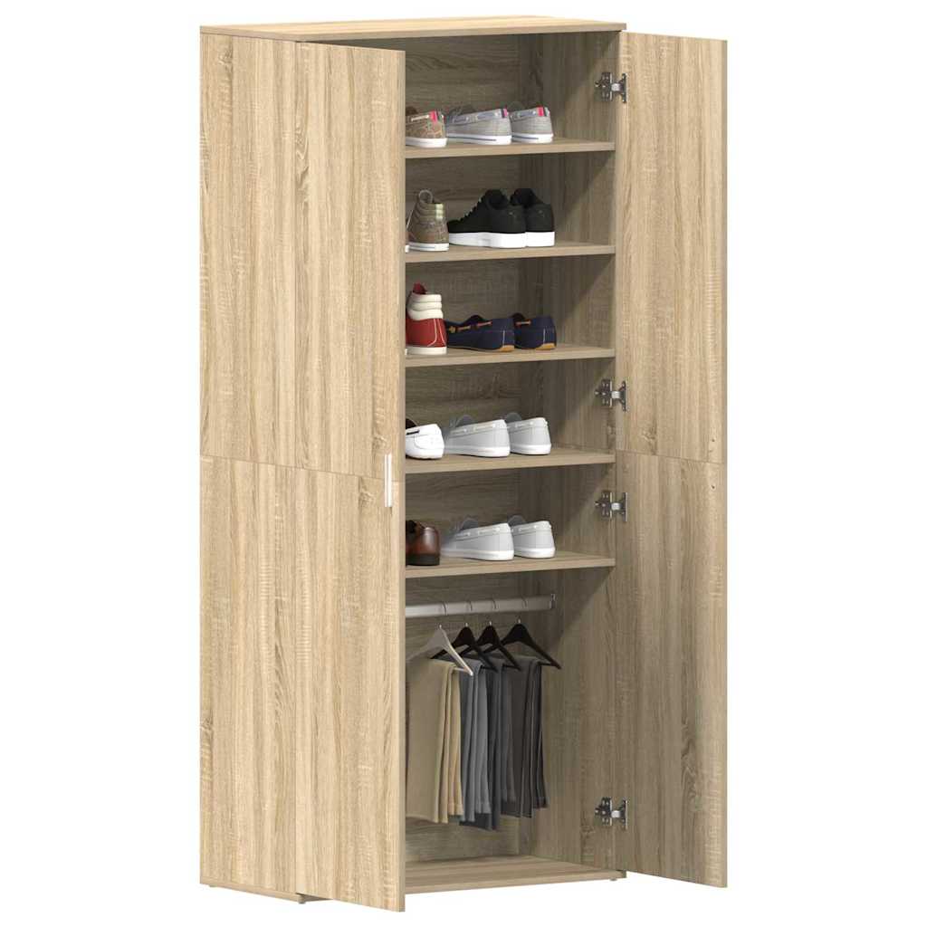 Ormar za cipele Sonoma hrast 80 x 39 x 178 cm Konstruirano drvo