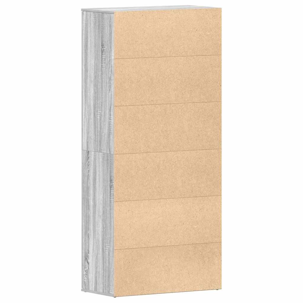 Ormar za cipele Siva Sonoma 80 x 39 x 178 cm Konstruirano drvo