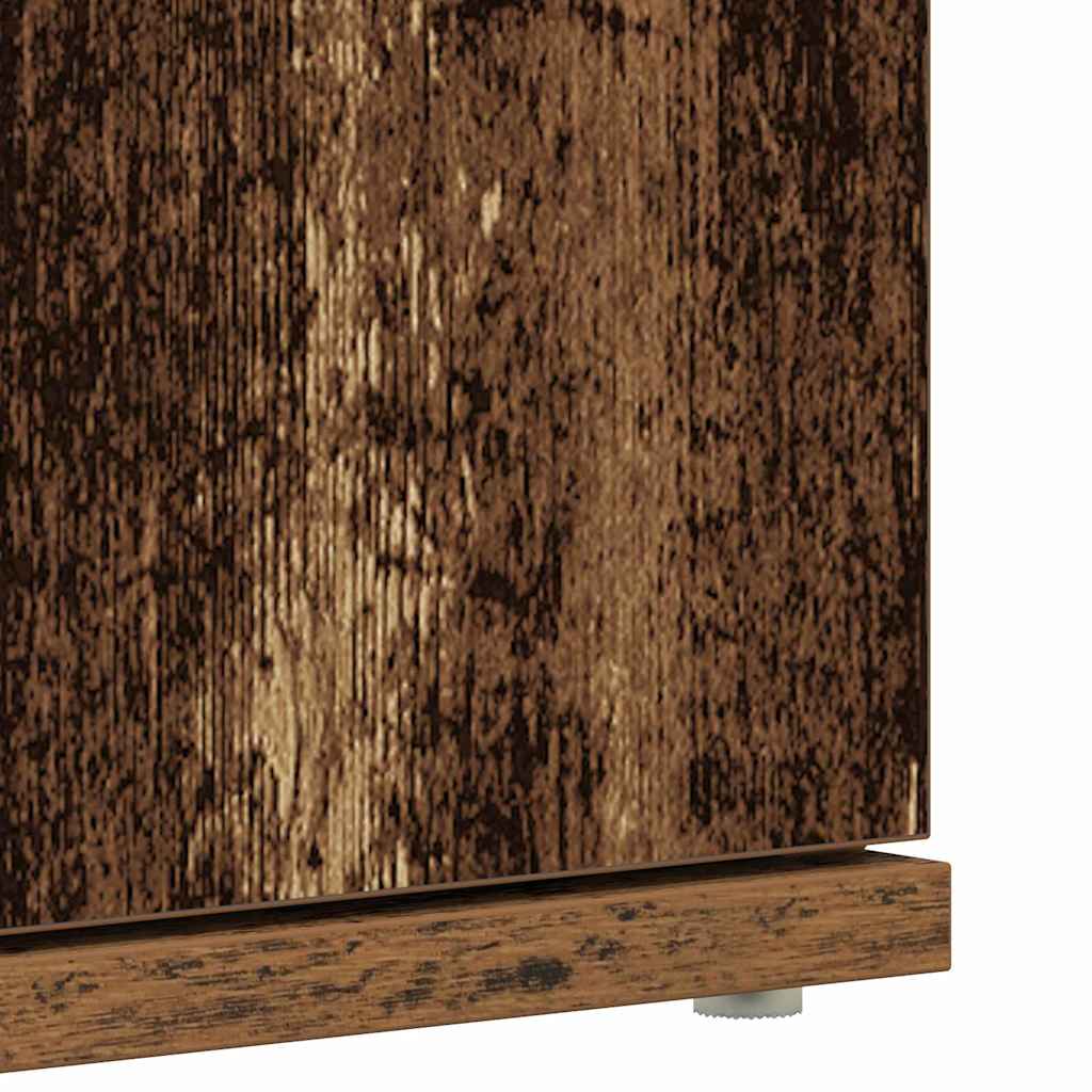 Ormar za cipele Staro drvo 80 x 39 x 178 cm Konstruirano drvo