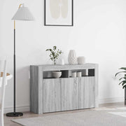 Kreveta Siva Sonoma 116 x 30 x 75 cm Konstruirano drvo