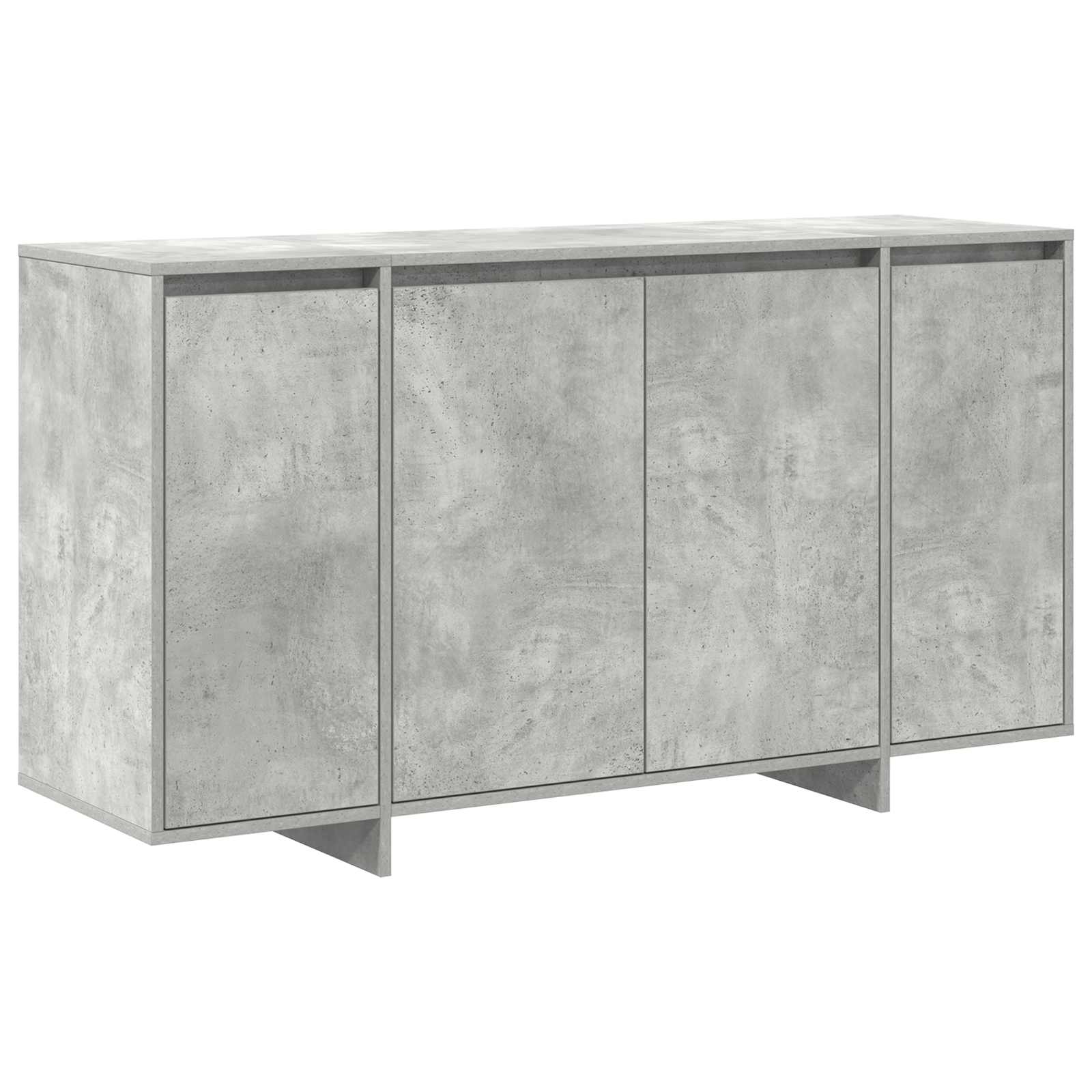 Kreveta Betonski sivi 135 x 41 x 75 cm Konstruirano drvo