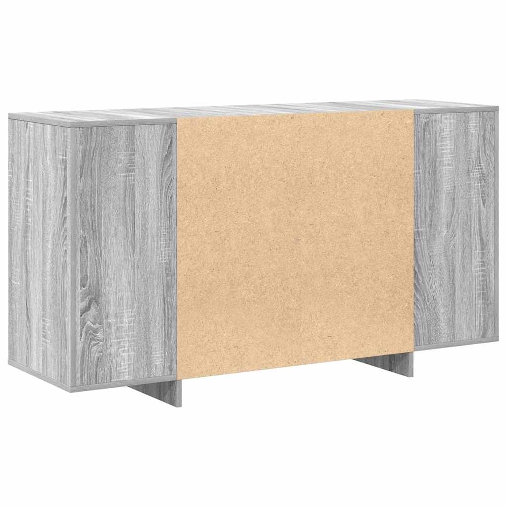 Kreveta Siva Sonoma 135 x 41 x 75 cm Konstruirano drvo