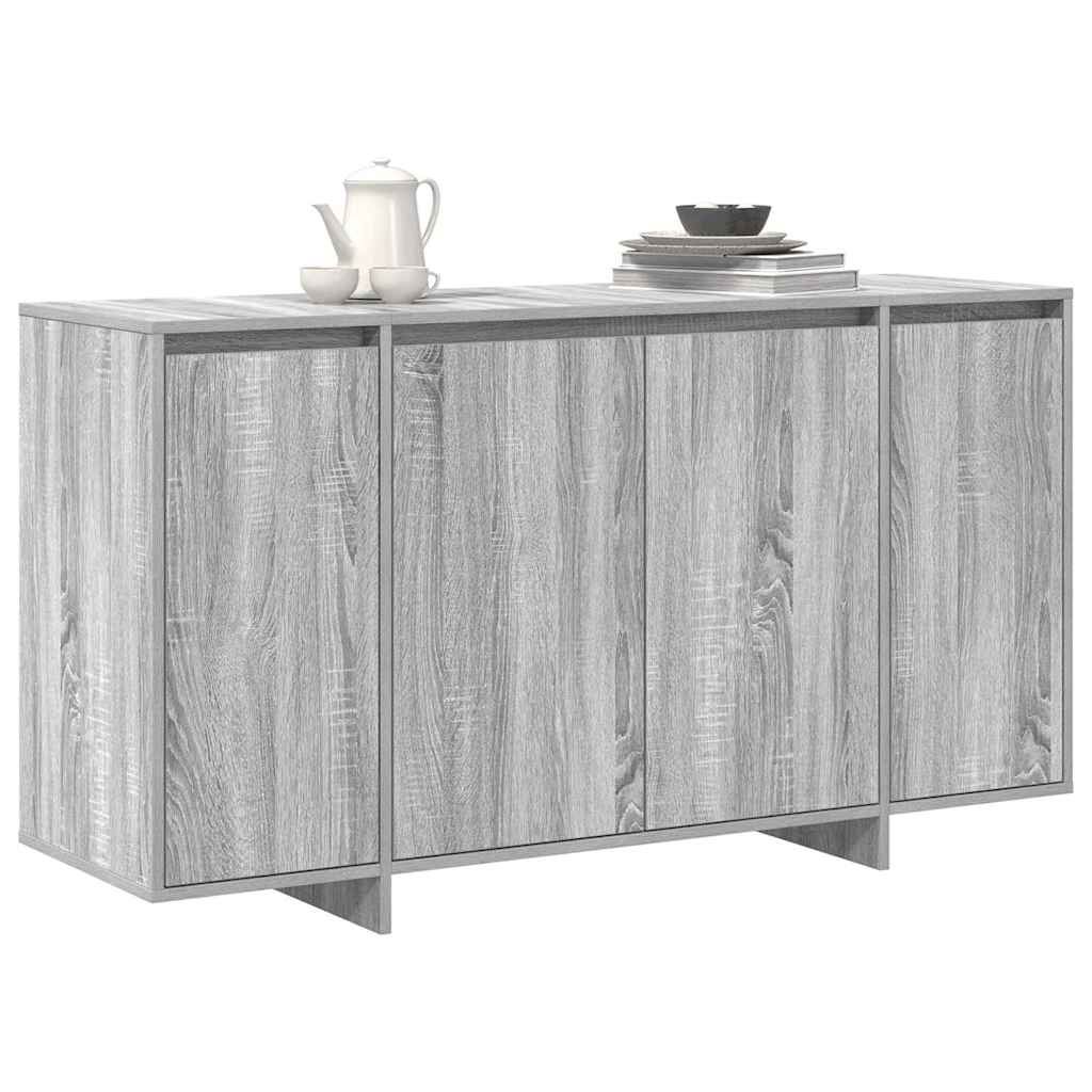 Kreveta Siva Sonoma 135 x 41 x 75 cm Konstruirano drvo