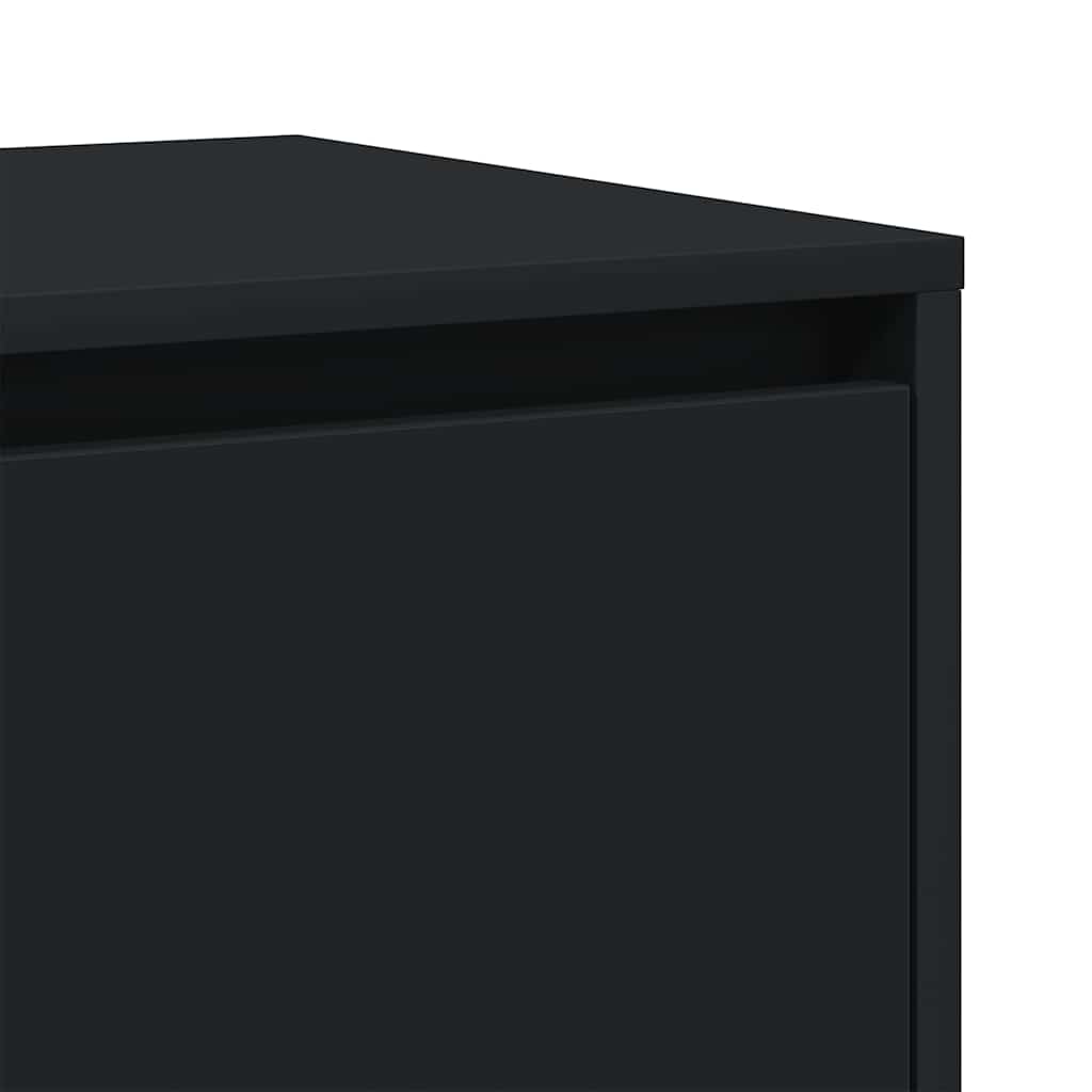 Kreveta Crna 120 x 41 x 75 cm Konstruirano drvo