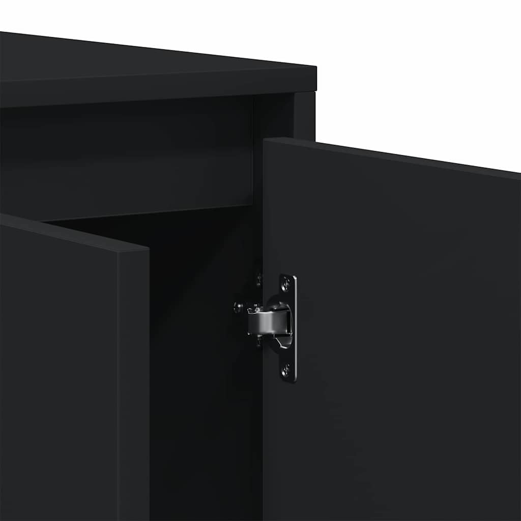 Kreveta Crna 120 x 41 x 75 cm Konstruirano drvo