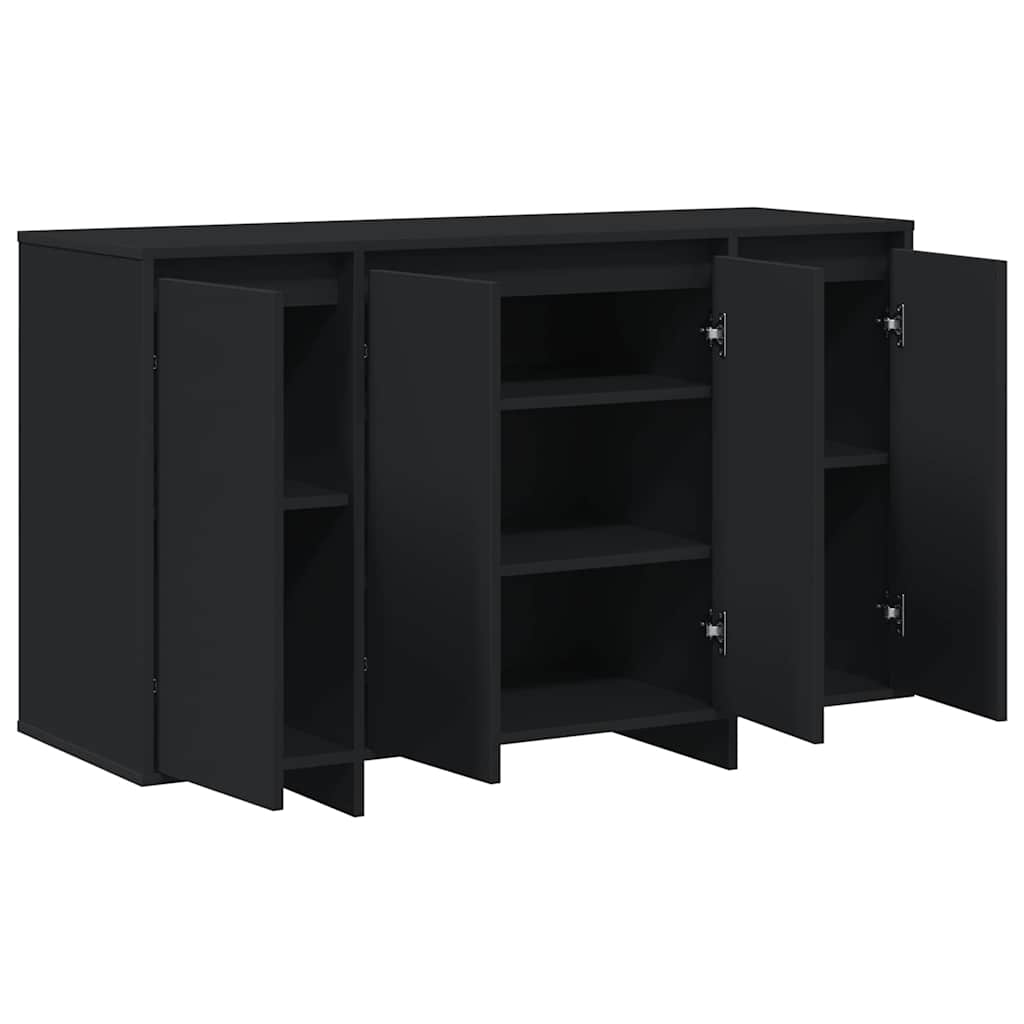 Kreveta Crna 120 x 41 x 75 cm Konstruirano drvo